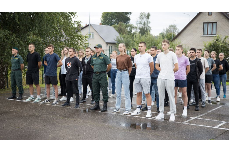 Kadeti  - kandidāti uzsāk ceļu uz robežsarga profesiju