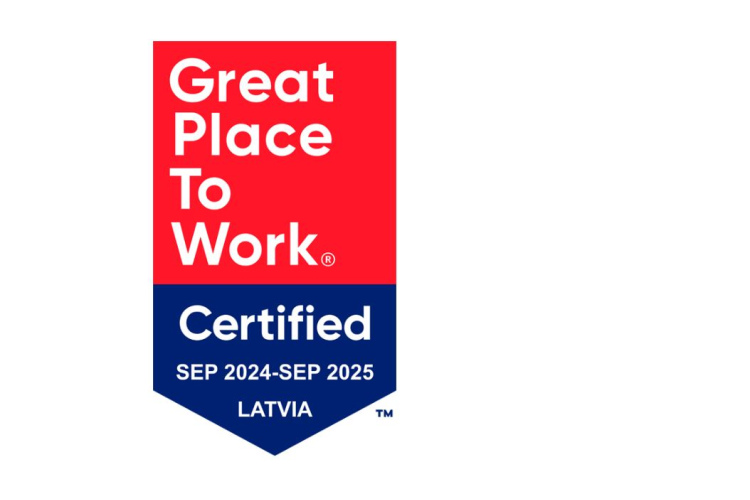 ”Compensa” iegūst prestižo “Great Place To Work” sertifikātu