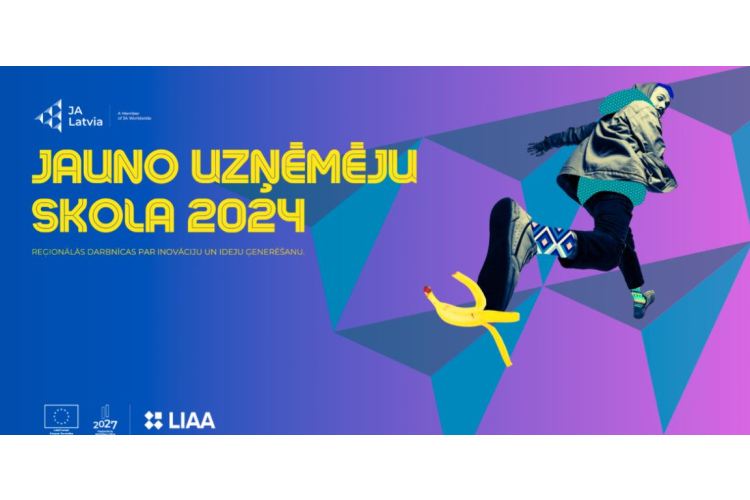 Rīgā un reģionos startē “Jauno uzņēmēju skola”