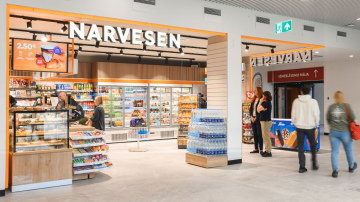 “Narvesen” atklāj jaunākā koncepta veikalu BKUS teritorijā
