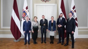 Valsts prezidents tiekas ar Ārvalstu investoru padomes Latvijā pārstāvjiem