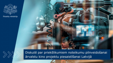 Finanšu ministrijā pārrunā priekšlikumus noteikumu pilnveidošanai ārvalstu kino projektu piesaistīšanai Latvijā
