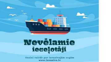 Kampaņa “Nevēlamie ieceļotāji” – izglītojoši par piecām invazīvajām sugām