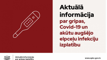 SPKC aicina iedzīvotājus vakcinēties pret sezonālo gripu un Covid-19