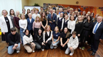 Valsts prezidents: Līvāni godpilni nes Jauniešu galvaspilsētas titulu