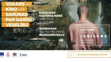 Krāslavas kultūras namā notiks Labklājības ministrijas rīkots vakars ar kino un sarunām par dažādību
