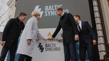 Simts dienas līdz Baltijas sinhronizācijai ar Eiropas elektrotīklu