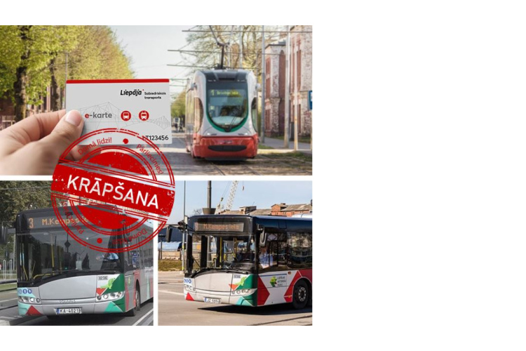 Valsts policija un “Liepājas Sabiedriskais transports” aicina būt uzmanīgiem!