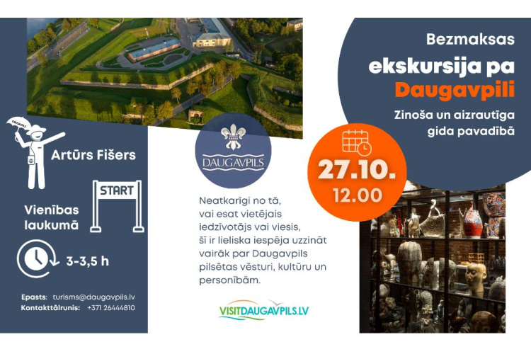 09:56 Bezmaksas ekskursija.