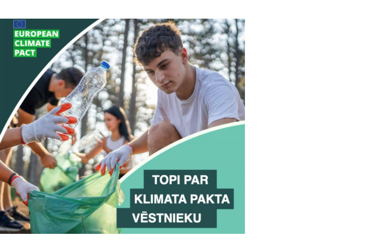 Eiropas Klimata pakts aicina pieteikties jaunus vēstnešus Latvijā