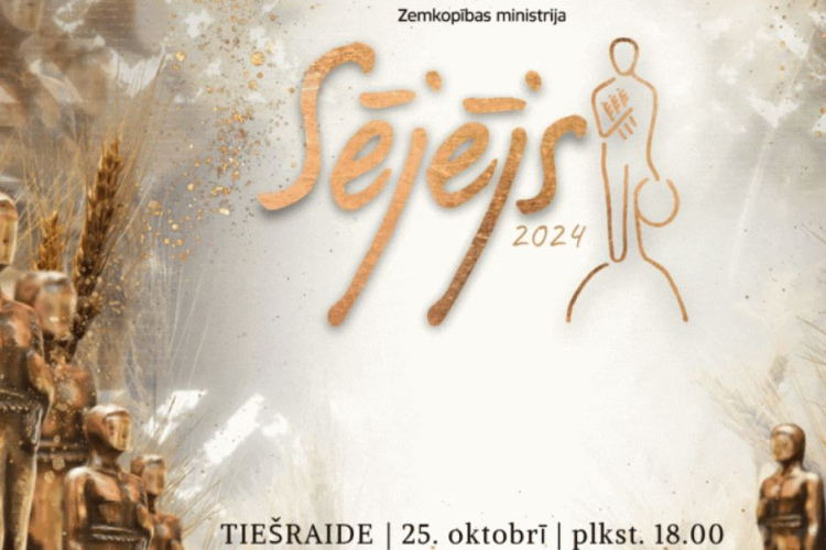 Apbalvos Zemkopības ministrijas konkursa “Sējējs 2024” laureātus