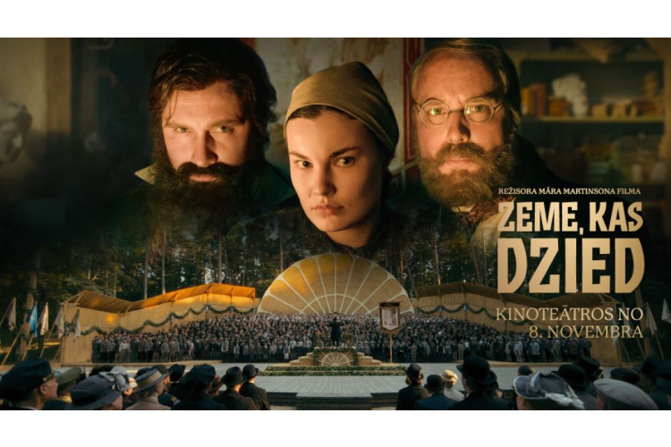 Vēsturiskās spēlfilmas “Zeme, kas dzied” biļešu iepriekšpārdošana ir sākusies