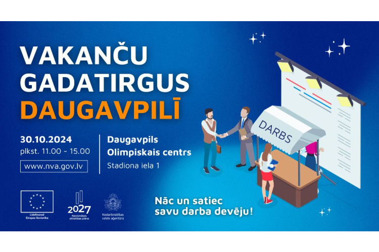 30. oktobrī Daugavpils Olimpiskajā centrā norisināsies NVA Vakanču gadatirgus
