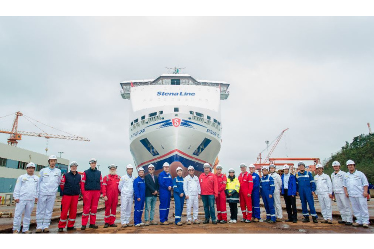 Stena Line iezīmē būtisku pavērsienu NewMax kuģubūvē ar Stena Futura un Stena Connecta