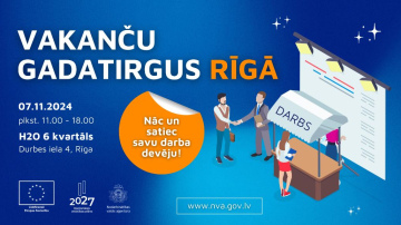 NVA Vakanču gadatirgū Rīgā  53 darba devēji piedāvās vairāk nekā 1,6 tūkstošus brīvo darbavietu