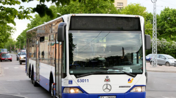 No 9. novembra plkst. 20.00 līdz 12. novembra plkst. 12.00 vairāku maršrutu autobusi kursēs pa apvedceļu