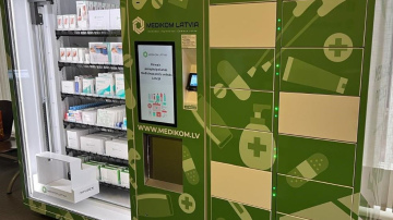“Medikom Latvia” sadarbībā ar Swedbank ievieš pirmo medicīnas preču pašapkalpošanās automātu Latvijā