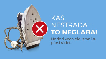 Divas nedēļas Rīgā iespējams bez maksas nodot veco elektroniku