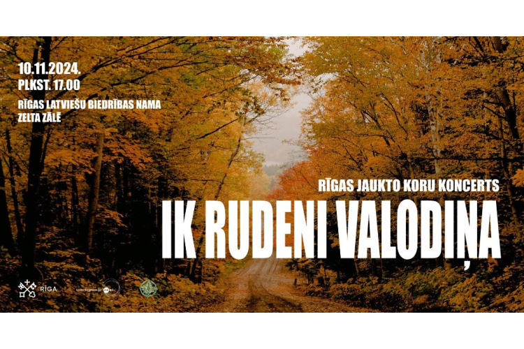 Rīgas jaukto koru koncerts “Ik rudeni valodiņa”
