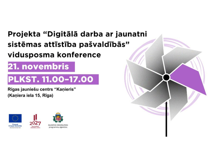 Konference par digitālā darba ar jaunatni attīstību - jau novembrī!