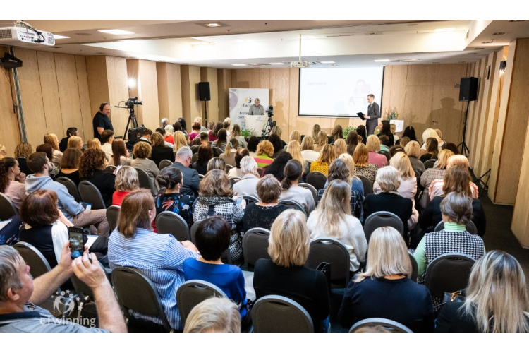 eTwinning konferencē apbalvo labākos sadarbības projektus no Blontiem, Baložiem un Liepājas