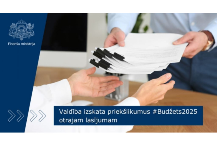 Izskatīti priekšlikumi #Budžets2025 otrajam lasījumam