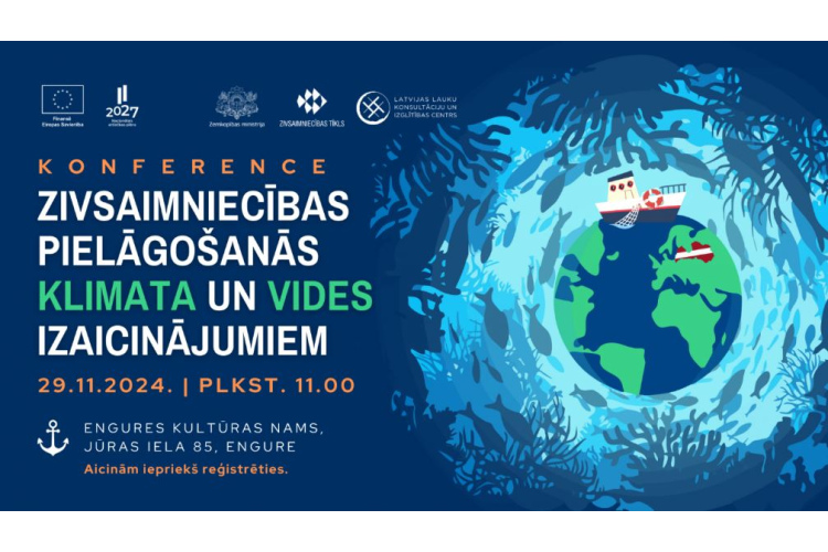 29. novembrī Engurē notiks ikgadējā Zivsaimniecības konference
