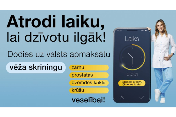 SPKC pateicas ģimenes ārstiem par viņu ieguldījumu vēža skrīninga veicināšanā