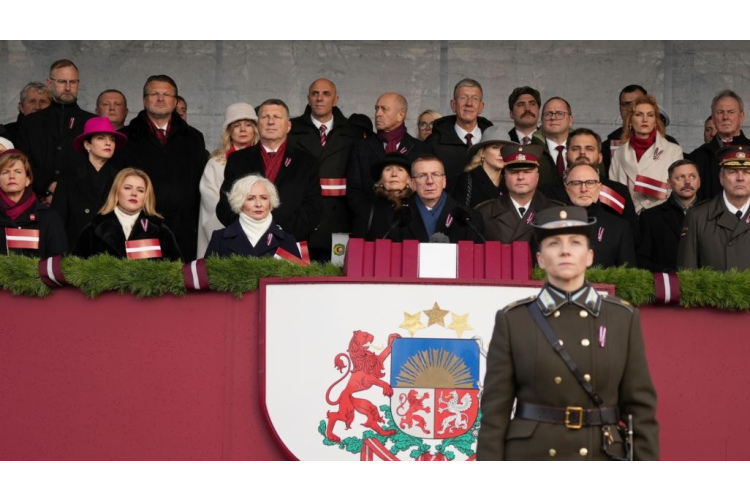 Valsts prezidenta Edgara Rinkēviča uzruna Latvijas un tās sabiedroto bruņoto spēku militārajā parādē