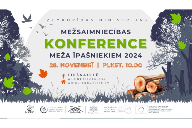 Ceturtdien Mežsaimniecības konferencē spriedīs par aktualitātēm nozarē