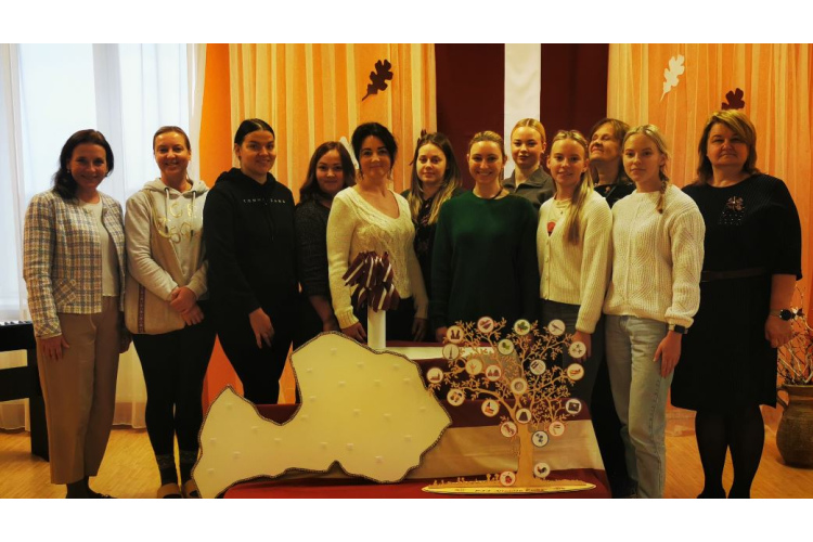 Projekta dalībnieces apmeklēja PII “Vinnijs Pūks”