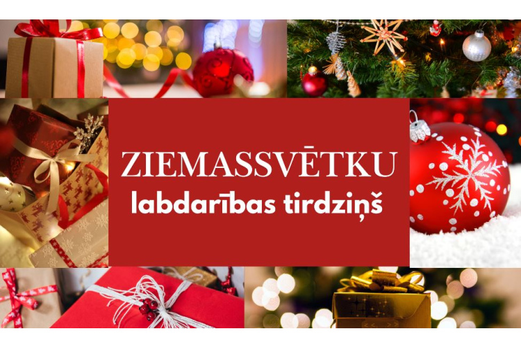 Ziemassvētku labdarības tirdziņš – senioru un cilvēku ar invaliditāti atbalsts