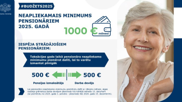 Strādājošajiem pensionāriem tiks ieviesta iespēja dalīt neapliekamo minimumu