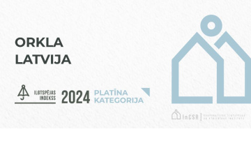 “Orkla Latvija” iegūst Platīna kategoriju Ilgtspējas indeksā