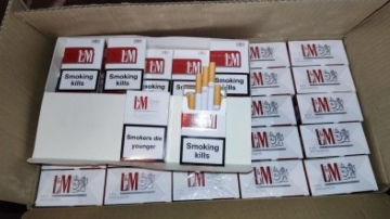 Valsts policija un Valsts robežsardze konfiscē gandrīz 300 miljonus cigarešu un aptur starptautisku organizētās...