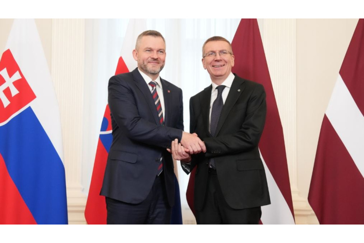 Valsts prezidents pateicas Slovākijai par ieguldījumu Latvijas drošības stiprināšanā