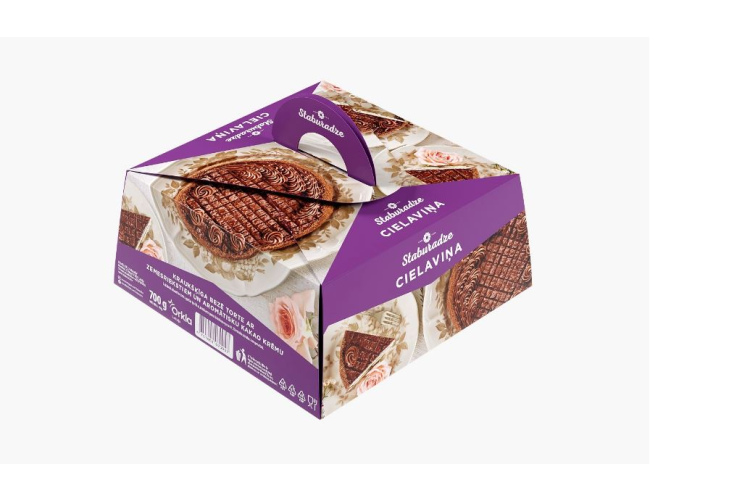 “Staburadze” tortes turpmāk būs pieejamas modernākā un pircējiem ērtākā iepakojumā