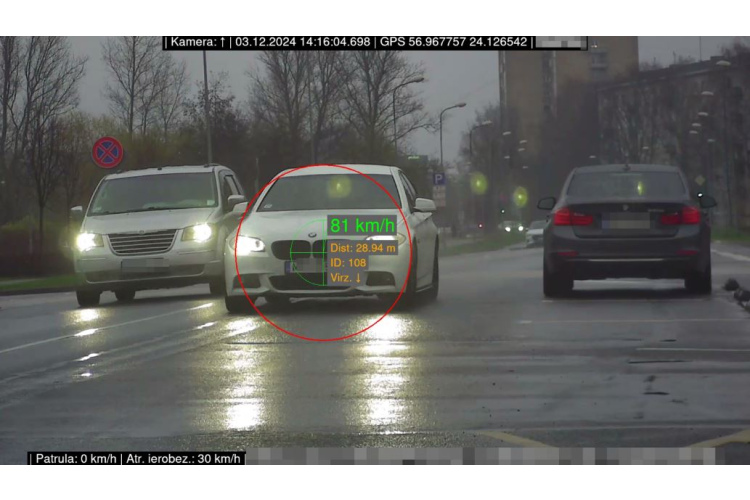 Kopš Rīgas pašvaldības policija veic automatizētu ātruma kontroli konstatēti jau 12 tūkstoši pārkāpumu skolu apkārtnē