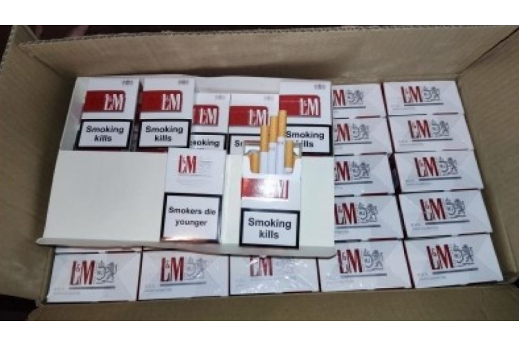 Valsts policija un Valsts robežsardze konfiscē gandrīz 300 miljonus cigarešu un aptur starptautisku organizētās...