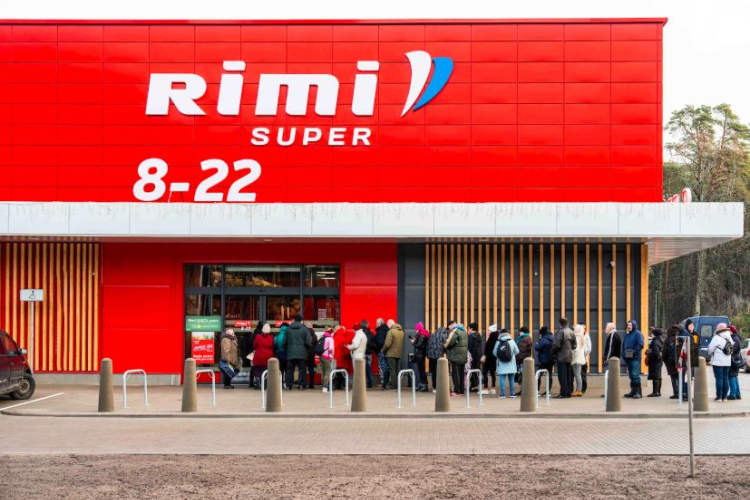 Saulkrastos durvis ver jauns Rimi veikals