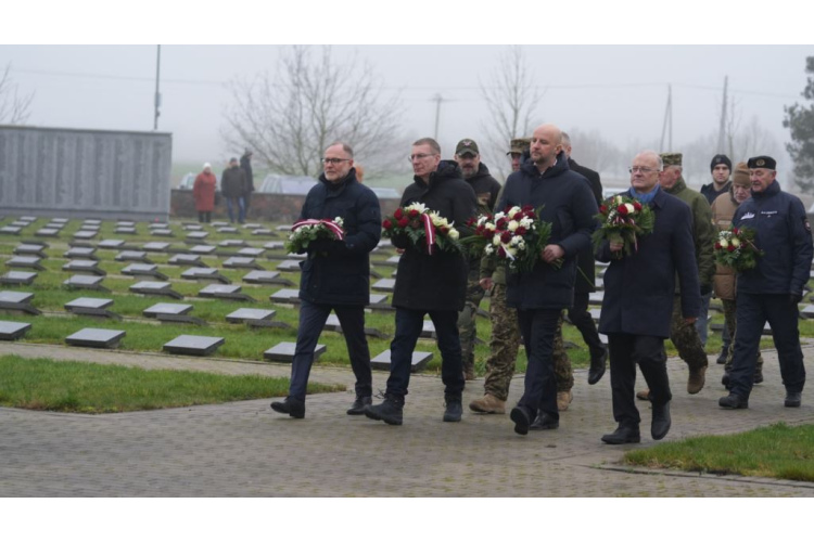 Valsts prezidenta dalība 1944. gada Ziemassvētku kauju 80. gadadienas piemiņas pasākumā Lestenē