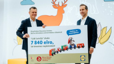 Bērnu slimnīca saņem ziedojumu no “Lidl Latvija” gandrīz 8 000 EUR apmērā projektam “Drosmes kastes”