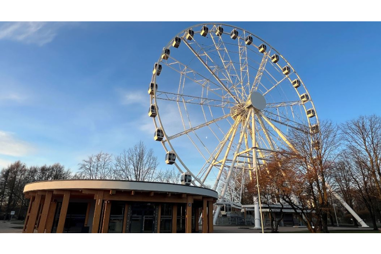 Rīgas panorāmas rata būvdarbi noslēgušies un ir nodoti ekspluatācijā