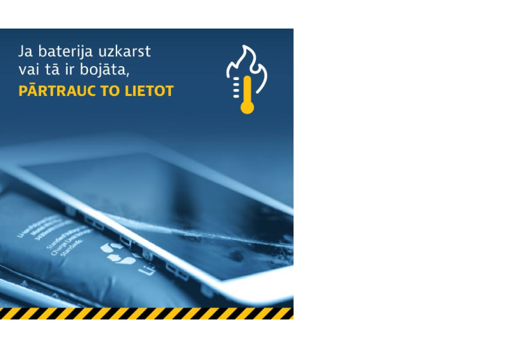 Uzlādē droši, lieto atbildīgi: PTAC kampaņa “Litija bateriju drošums”