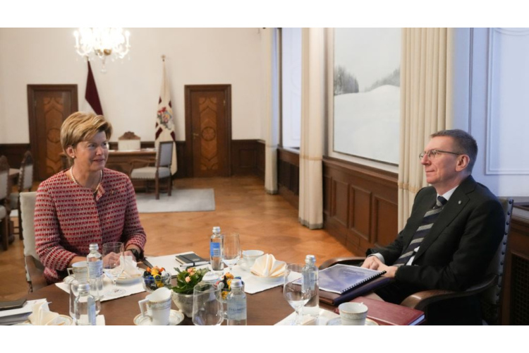 Valsts prezidents: Latvijas diplomātijas galvenajam uzdevumam ir jābūt vērstam uz valsts drošības stiprināšanu ...