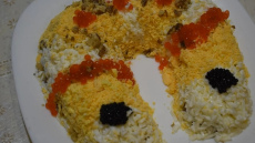 Gardie svētku salāti  “Veiksmes pakavs” – tie sajūsminās pat lielākos gardēžus