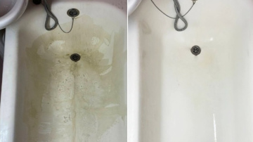 2 efektīvi veidi, kā iztīrīt vannu tikai pāris minūtēs – un bez lielas piepūles