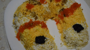 Gardie svētku salāti  “Veiksmes pakavs” – tie sajūsminās pat lielākos gardēžus