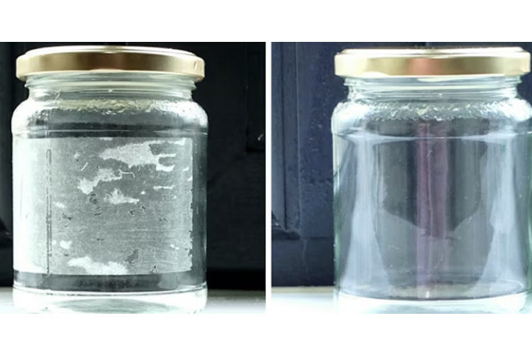 Lipīgi traipi no etiķetēm - noņemiet 5 minūtēs, izmantojot produktus, kas ir pa rokai