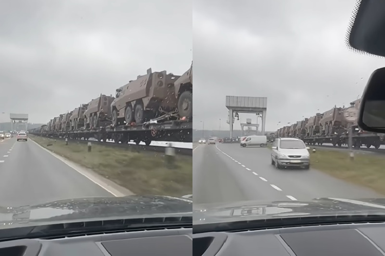 Lietuvā aculiecinieki nofilmē trakus kadrus uz dzelzceļa - iedzīvotājiem pamatots satraukums